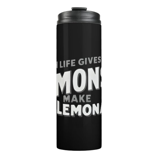 Insulated Thermal Tumbler Positivity On The Move Thermosbecher (Vorderseite)