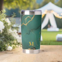 Insulated Water Tumbler with Lid - Aesthetic