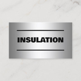 Insulation Services Custom QR Business Card Visitenkarte