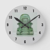 INSULATOR-Uhr Runde Wanduhr (Vorderseite)