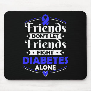 Insulin-abhängige Diabetes Survivor - T1D Awarenes Mousepad