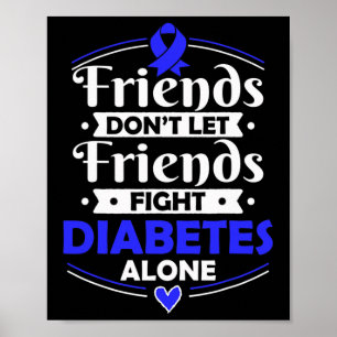 Insulin-abhängige Diabetes Survivor - T1D Awarenes Poster