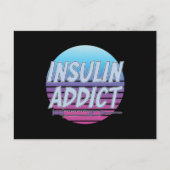 Insulin angewendet postkarte (Vorderseite)