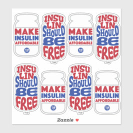 Insulin-Aufkleberpackung Aufkleber