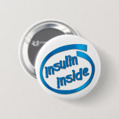 Insulin Button (Vorne & Hinten)