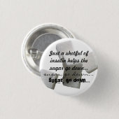 Insulin Diddy Button (Vorne & Hinten)
