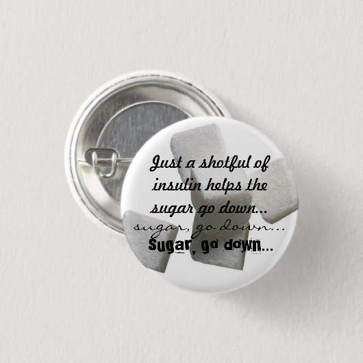 Insulin Diddy Button (Vorne & Hinten)