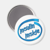Insulin Magnet (Vorderseite/Rückseite)