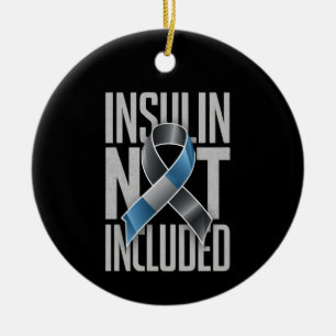 Insulin Nicht Inbegriffen Diabetes Typ 1 Eins Keramik Ornament