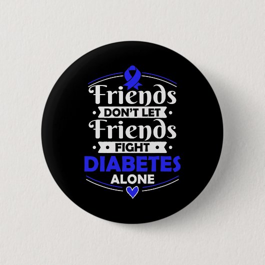 Insulinabhängiger Diabetes Survivor - T1d Awarenes Button (Vorderseite)