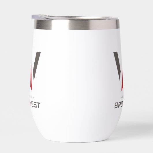 Insuline Wine Tumbler - Big Logo - Rot (Rechts)