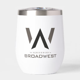 Insuline Wine Tumbler - Big Logo - Schwarz