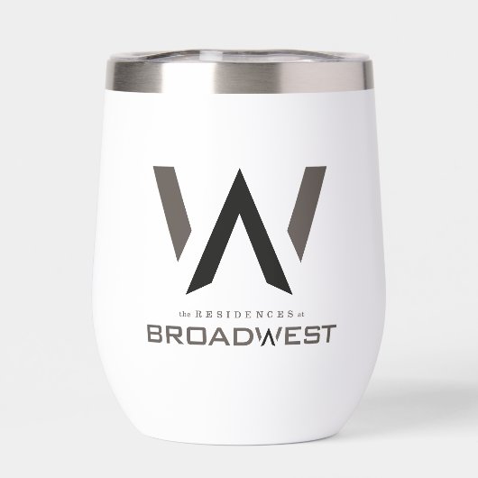 Insuline Wine Tumbler - Big Logo - Schwarz (Rückseite)