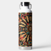 Insulinflasche "Aztec Dream" für den Inspirationsz Trinkflasche (Vorderseite)