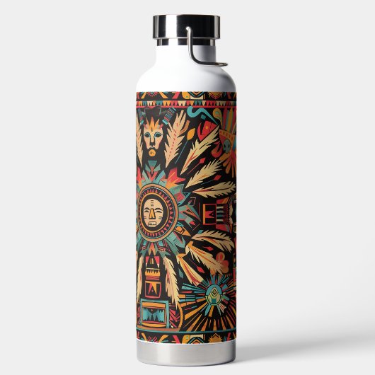 Insulinflasche "Aztec Dream" für den Inspirationsz Trinkflasche (links)