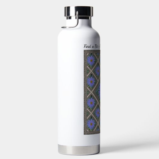 Insulinflasche mit blauen Flaschen (Rechts)