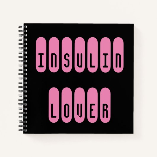 Insulinnotebook Notizblock (Vorderseite)