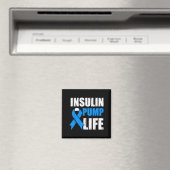 Insulinpumpen-Leben Diabetes-Bewusstsein Magnet (In Situ (Geschirrspüler))