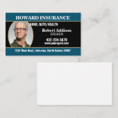 Insurance Agent or Any Company Visitenkarte (Vorne/Hinten)
