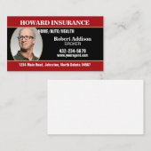 Insurance Agent or Any Company Visitenkarte (Vorne/Hinten)