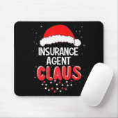 Insurance Agent Santa Claus Christmas Matching Cos Mousepad (Mit Mouse)