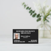 Insurance Broker Visitenkarte (Stehend Vorderseite)