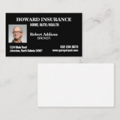 Insurance Broker Visitenkarte (Vorne/Hinten)