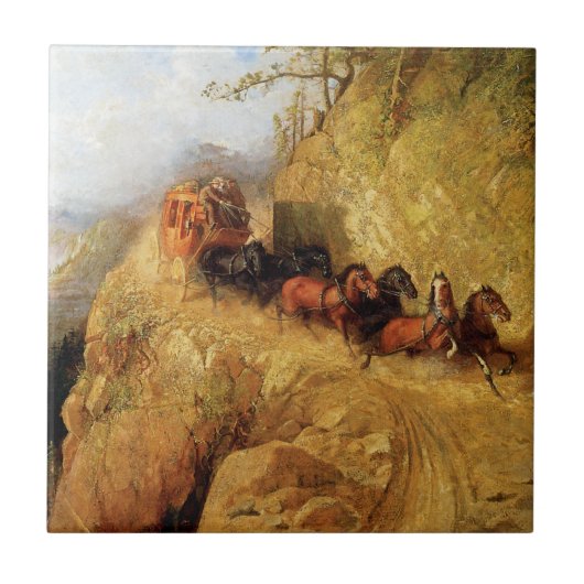 Inszenierung in Kalifornien Fliese (Vorderseite)