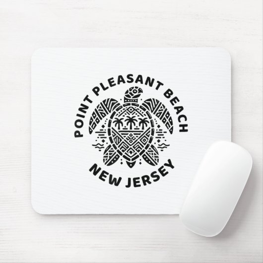 Int Pleasant Beach New Jersey Nj Boy Girl Men Wome Mousepad (Mit Mouse)