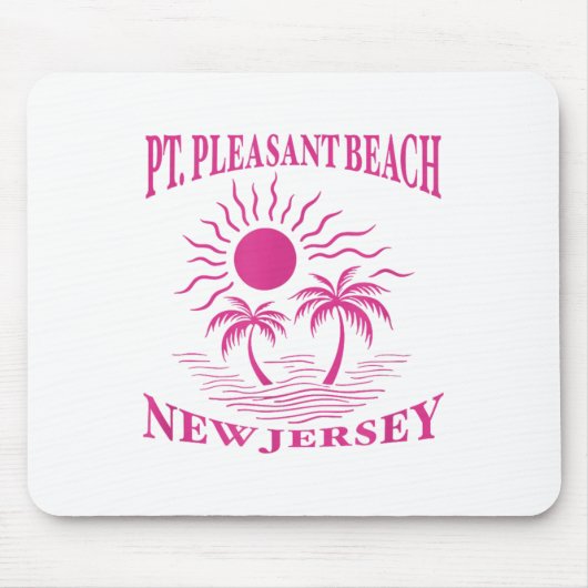 Int Pleasant Beach New Jersey Nj Boy Girl Men Wome Mousepad (Vorne)