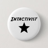 Intactivist Button (Vorderseite)