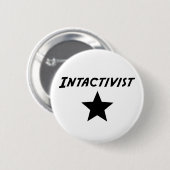 Intactivist Button (Vorne & Hinten)