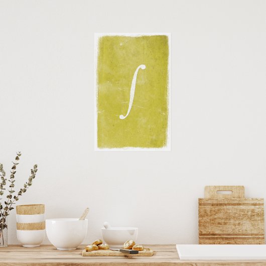 Integral Art - Math Posters Poster (Küche)