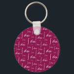 Integral Math Red - Integral Matemáticas Roja Schlüsselanhänger<br><div class="desc">Integral Math Red - Integral Matemáticas Roja</div>