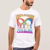 Integration beginnt in meinem Klassenzimmer mit Au T-Shirt (Vorderseite)
