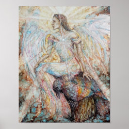 "Integration in Weißdruck Poster