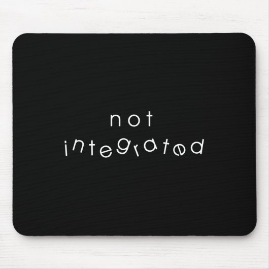 Integration Inklusion Immigration Disability i Mousepad (Vorne)
