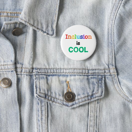 Integration ist COOL - Bewusstsein für Neurovielfa Button (Beispiel)