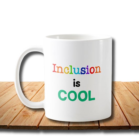 Integration ist COOL - Bewusstsein für Neurovielfa Kaffeetasse