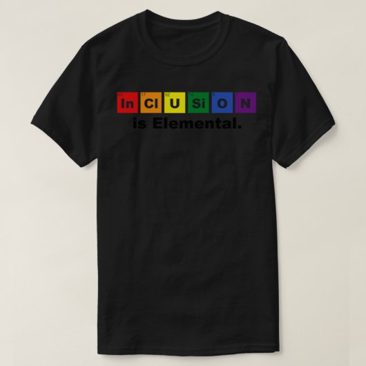 Integration ist elementarer Baseball T-Shirt (Design vorne)