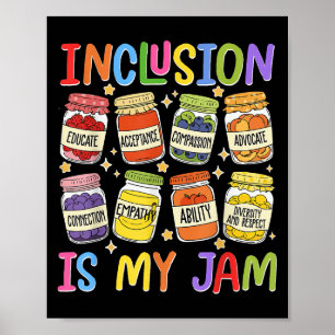 Integration ist meine besondere Bildung für Jam Sp Poster