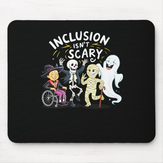 Integration ist nicht Beängstigend Lehrer Skeletto Mousepad (Vorne)