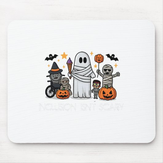 Integration ist nicht Beängstigend Slp Halloween S Mousepad (Vorne)