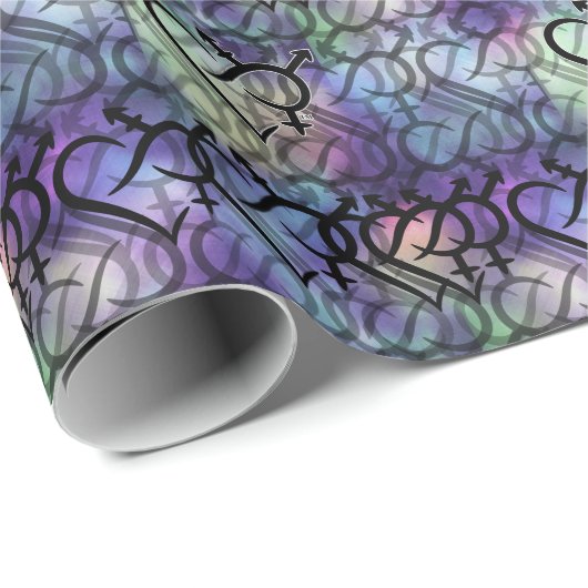 Integration und Liebe Geschenkpapier (Rolleneckpunkt)