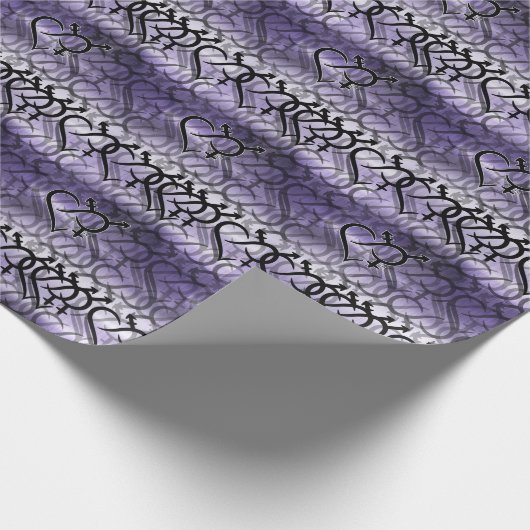 Integration und Liebe Geschenkpapier (Ecke)