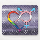 Integration und Liebe Mousepad (Vorne)