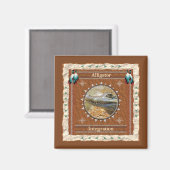 Integration von Alligatoren - Magnet (Vorderseite/Rückseite)