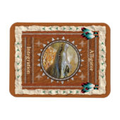 Integration von Alligatoren - Vinyl Flexi Magnet (Horizontal)