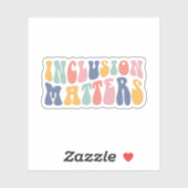 Integrationsfragen | Autismus Sensibilisierung | S Aufkleber (Blatt)