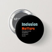Integrationsfragen Entwicklungs-behinderungs-Softw Button (Vorne & Hinten)